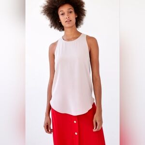 ARITZIA Wilfred Sèvres Silk Blouse